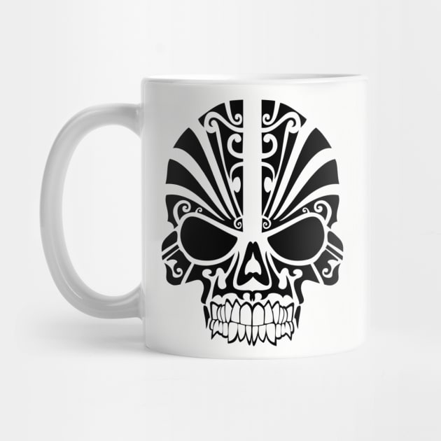 Tribal - Skull Design by Fiondeso